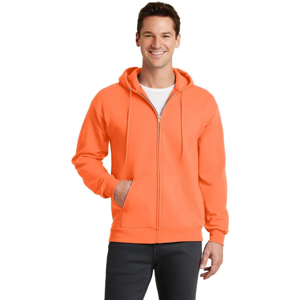 Port & Company - Core Fleece Full-Zip Hooded Sweatshirt