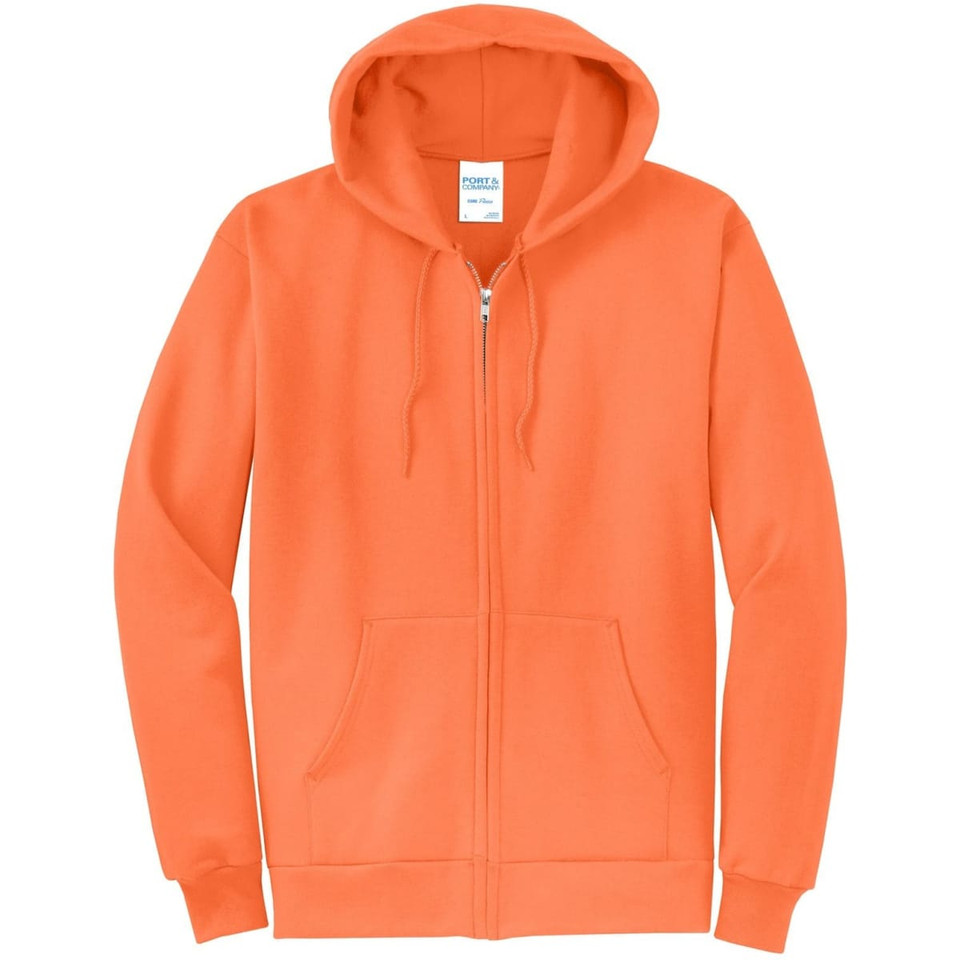 Port & Company - Core Fleece Full-Zip Hooded Sweatshirt