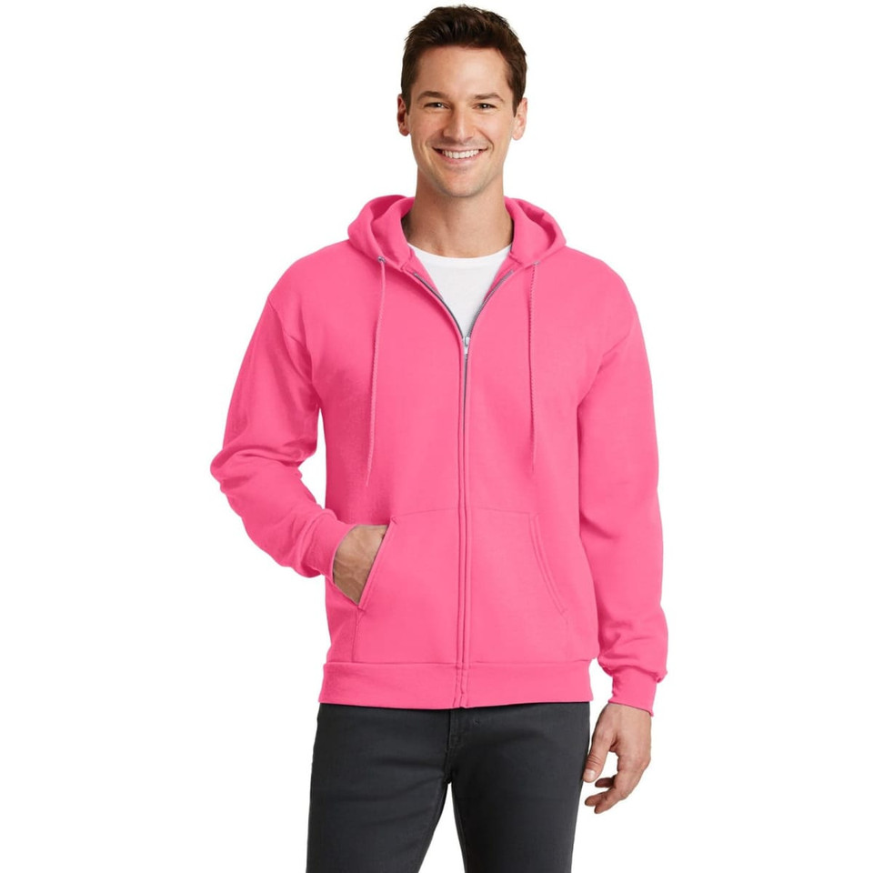 Port & Company - Core Fleece Full-Zip Hooded Sweatshirt