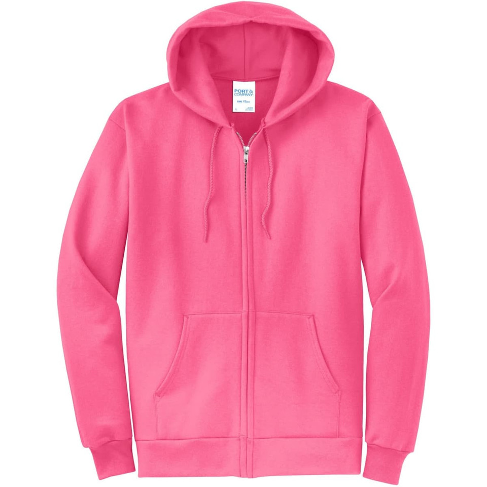 Port & Company - Core Fleece Full-Zip Hooded Sweatshirt
