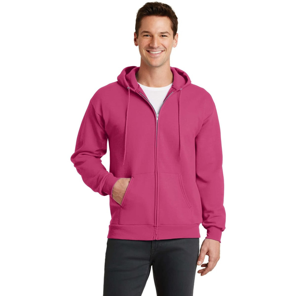 Port & Company - Core Fleece Full-Zip Hooded Sweatshirt