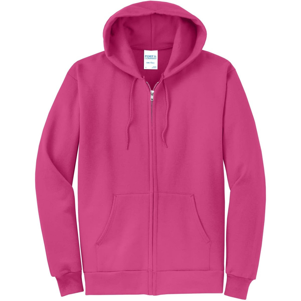 Port & Company - Core Fleece Full-Zip Hooded Sweatshirt