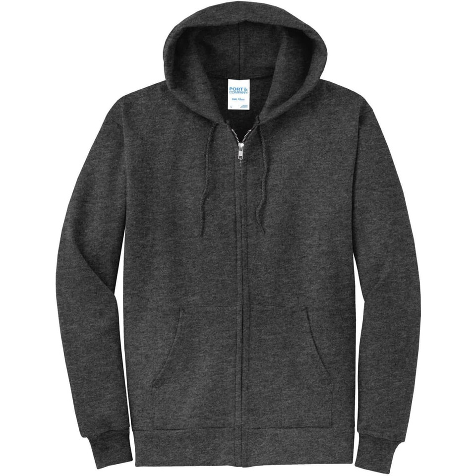 Port & Company - Core Fleece Full-Zip Hooded Sweatshirt