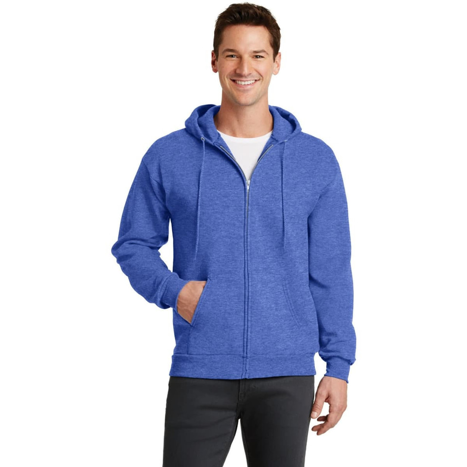 Port & Company - Core Fleece Full-Zip Hooded Sweatshirt
