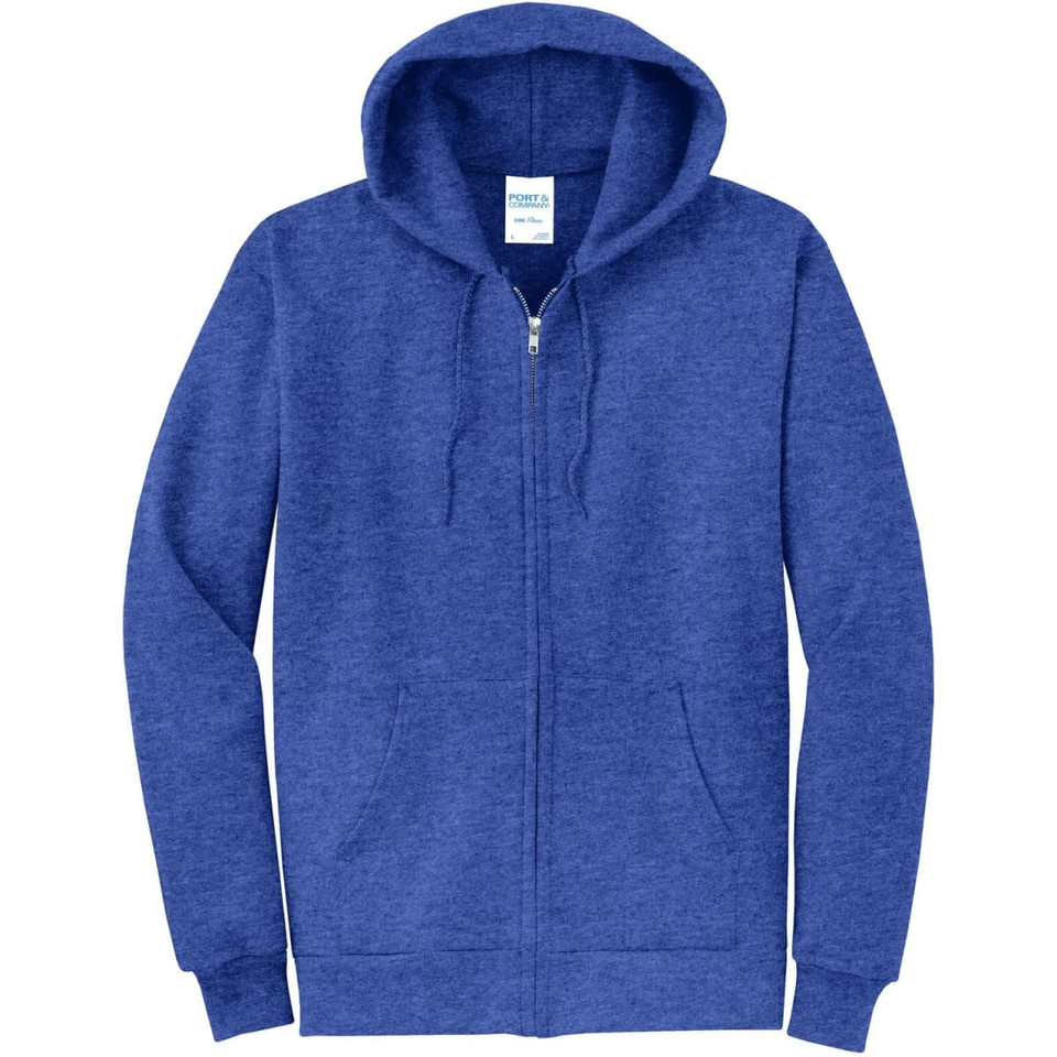 Port & Company - Core Fleece Full-Zip Hooded Sweatshirt