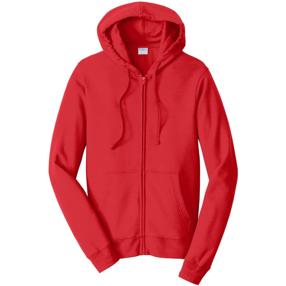 Port & Company Fan Favorite Fleece Full-Zip Hooded Sweatshirt