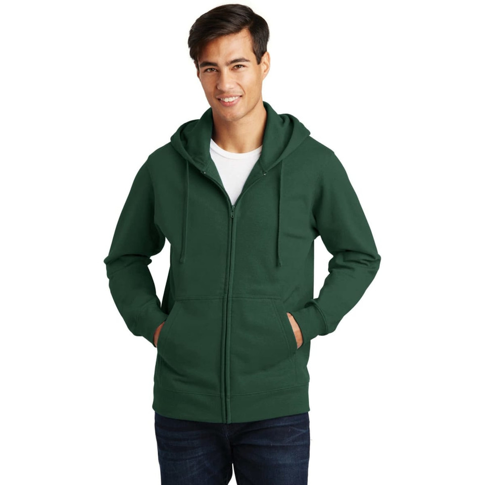 Port & Company Fan Favorite Fleece Full-Zip Hooded Sweatshirt