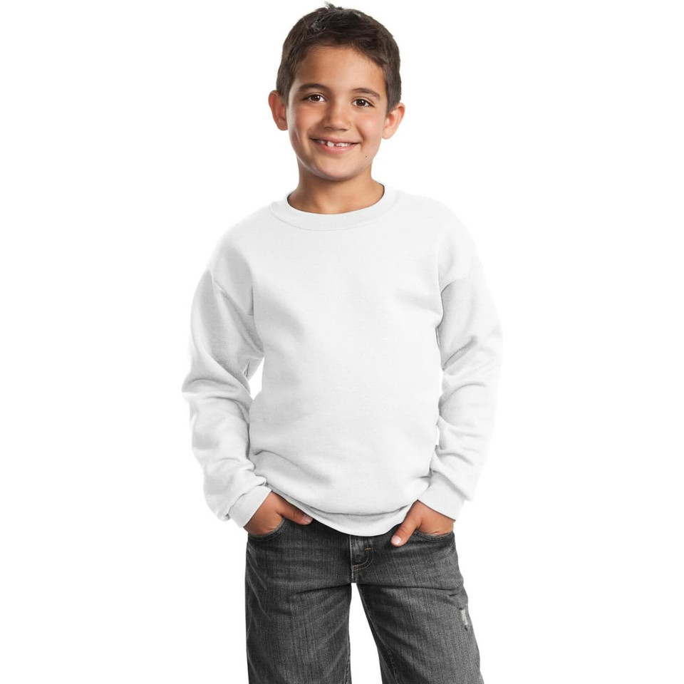 Port & Company - Youth Core Fleece Crewneck Sweatshirt