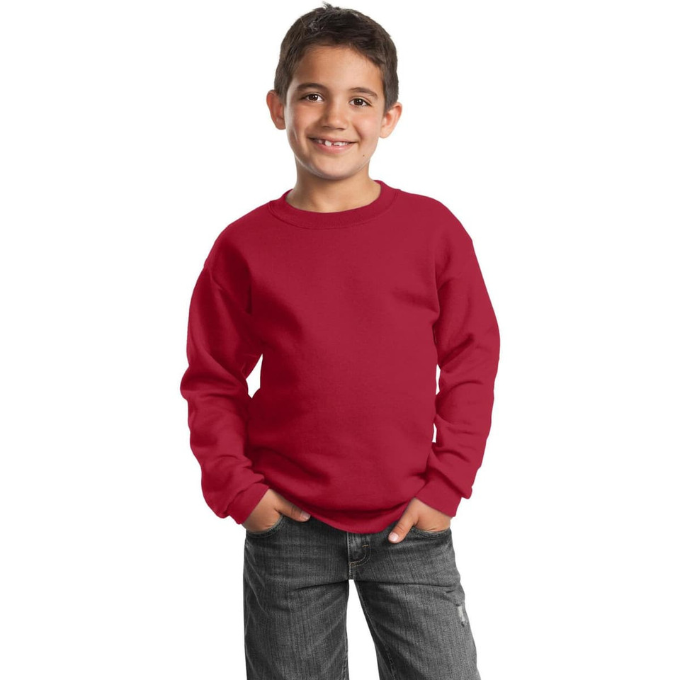 Port & Company - Youth Core Fleece Crewneck Sweatshirt
