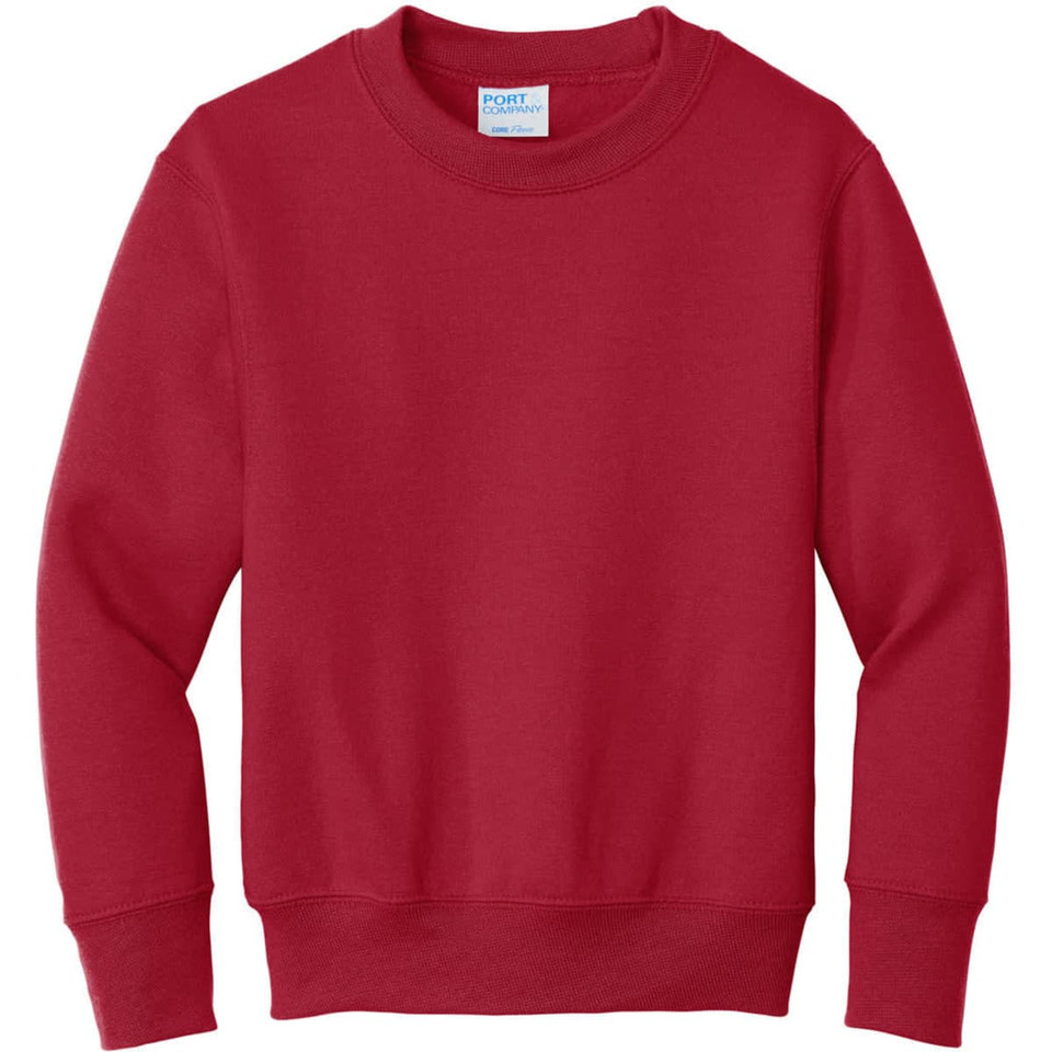 Port & Company - Youth Core Fleece Crewneck Sweatshirt