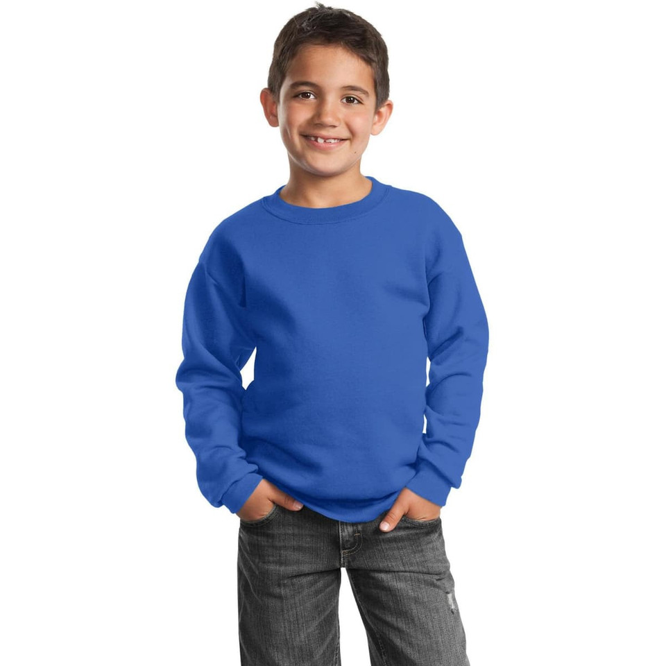Port & Company - Youth Core Fleece Crewneck Sweatshirt