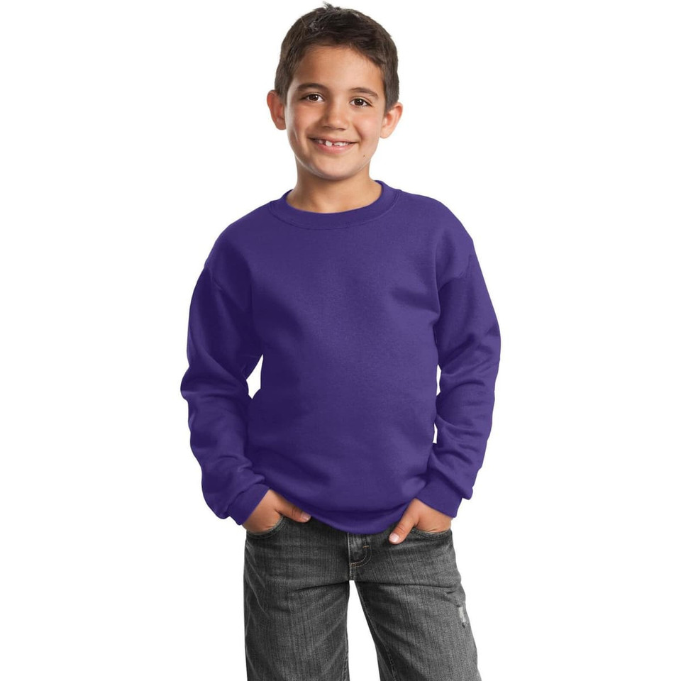 Port & Company - Youth Core Fleece Crewneck Sweatshirt