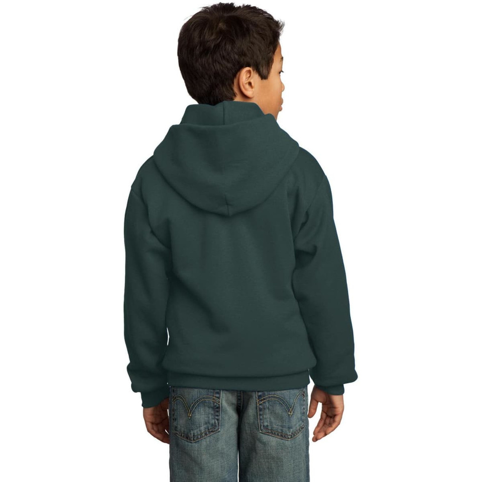 Port & Company - Youth Core Fleece Pullover Hooded Sweatshirt