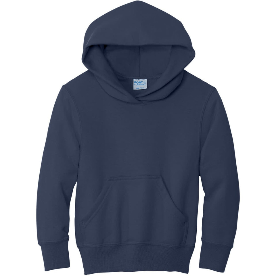 Port & Company - Youth Core Fleece Pullover Hooded Sweatshirt