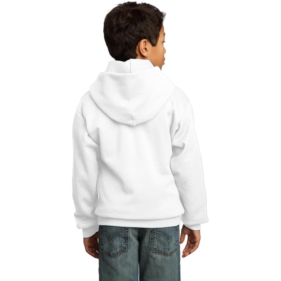 Port & Company - Youth Core Fleece Pullover Hooded Sweatshirt