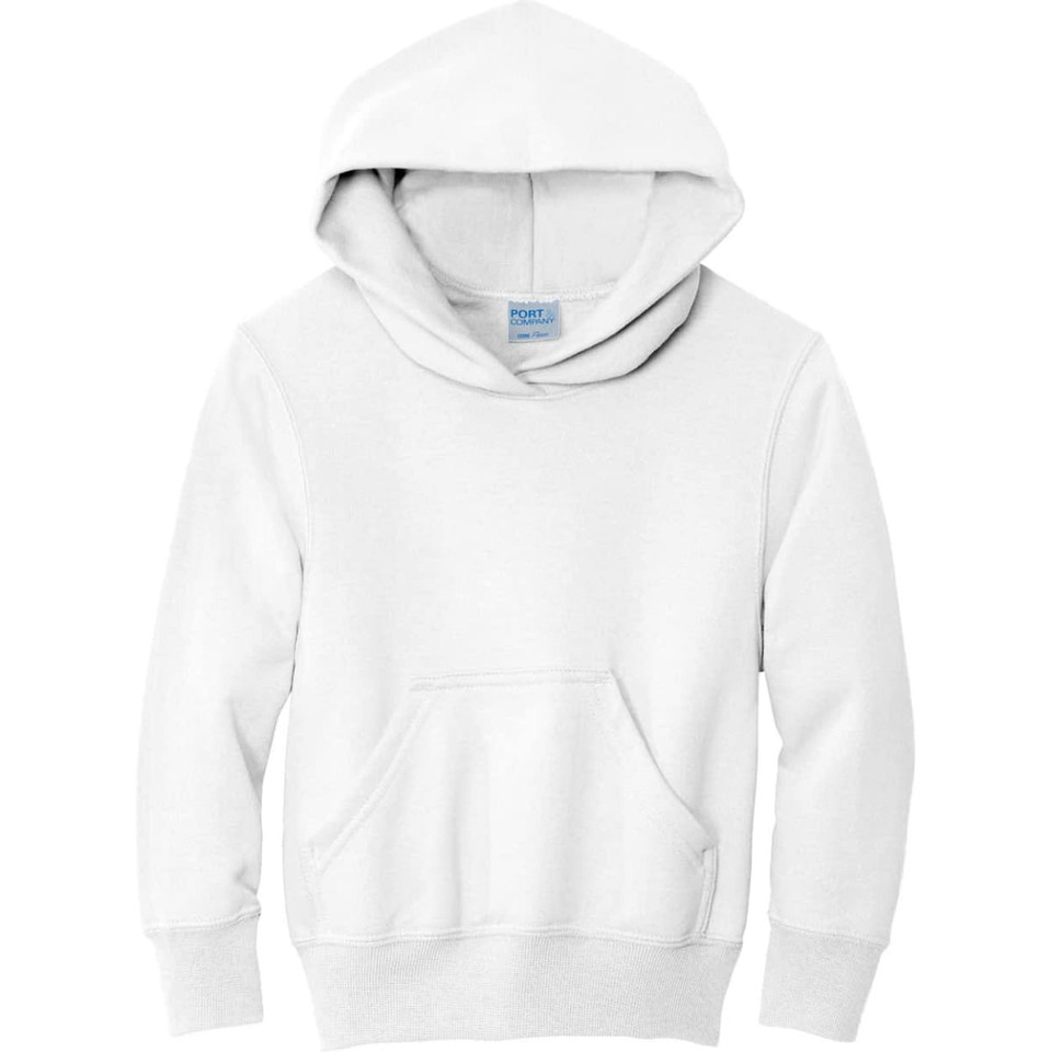 Port & Company - Youth Core Fleece Pullover Hooded Sweatshirt