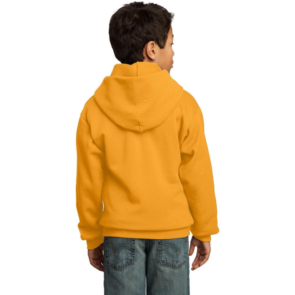 Port & Company - Youth Core Fleece Pullover Hooded Sweatshirt