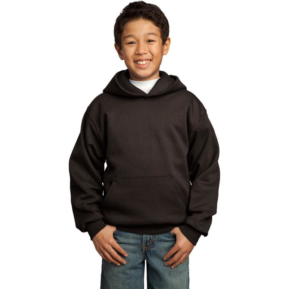 Port & Company - Youth Core Fleece Pullover Hooded Sweatshirt
