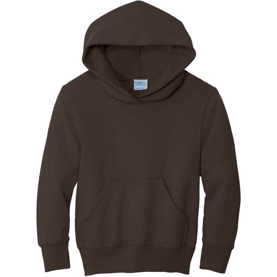 Port & Company - Youth Core Fleece Pullover Hooded Sweatshirt