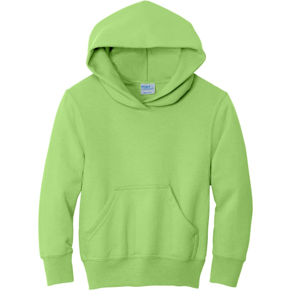Port & Company - Youth Core Fleece Pullover Hooded Sweatshirt