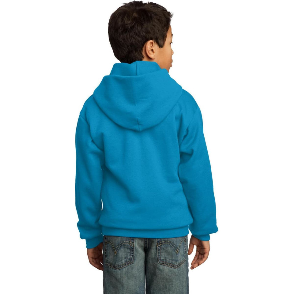Port & Company - Youth Core Fleece Pullover Hooded Sweatshirt