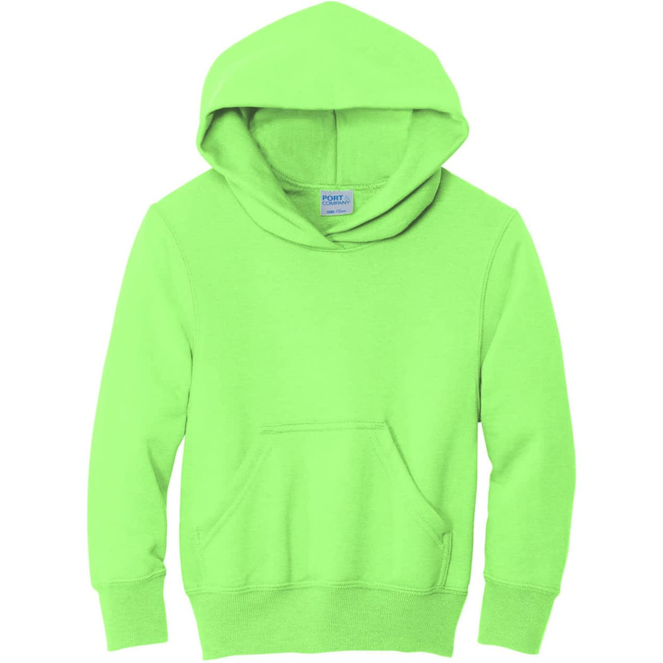 Port & Company - Youth Core Fleece Pullover Hooded Sweatshirt