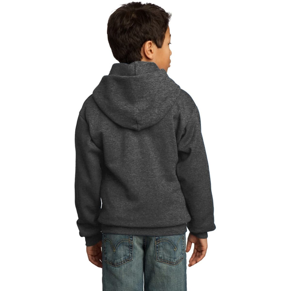 Port & Company - Youth Core Fleece Pullover Hooded Sweatshirt