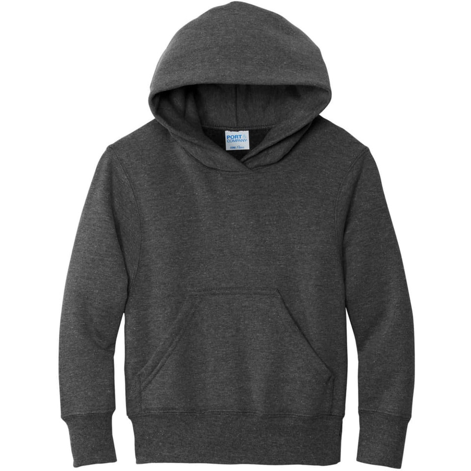 Port & Company - Youth Core Fleece Pullover Hooded Sweatshirt