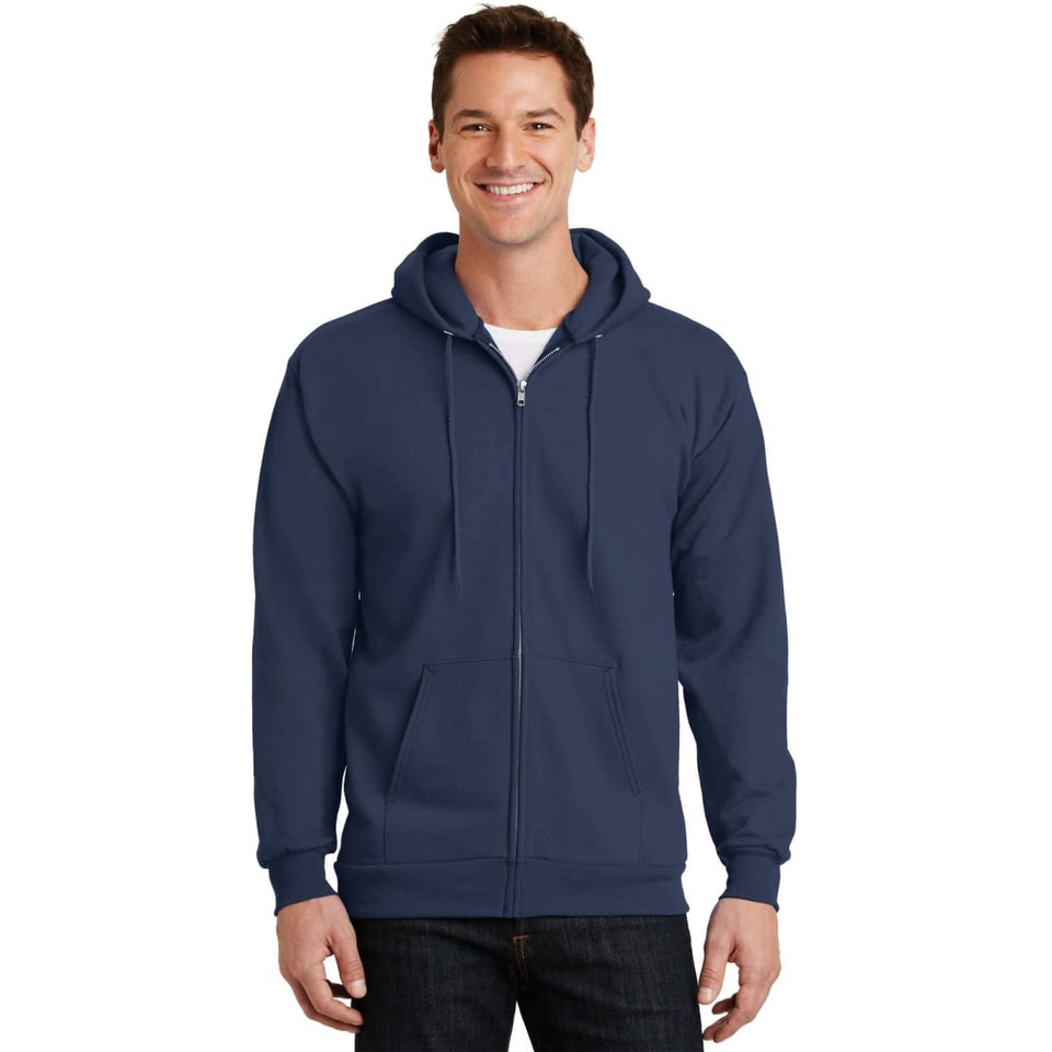 Port & Company -  Essential Fleece Full-Zip Hooded Sweatshirt