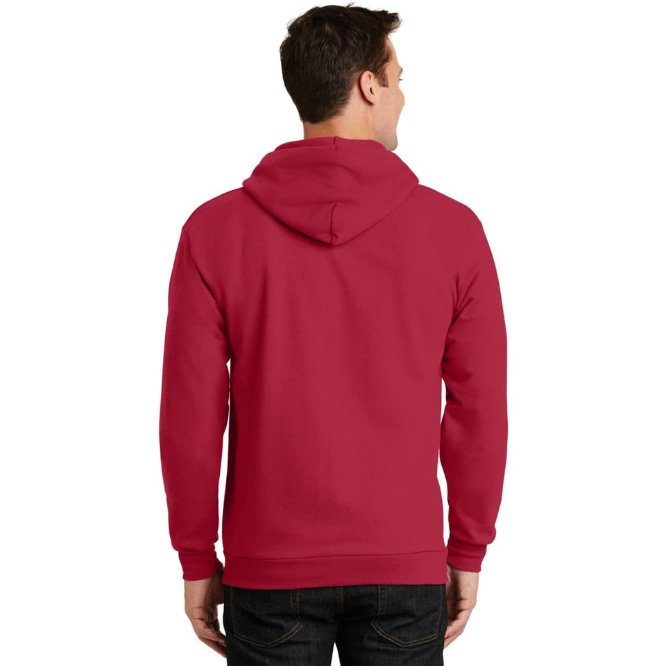Port & Company -  Essential Fleece Full-Zip Hooded Sweatshirt