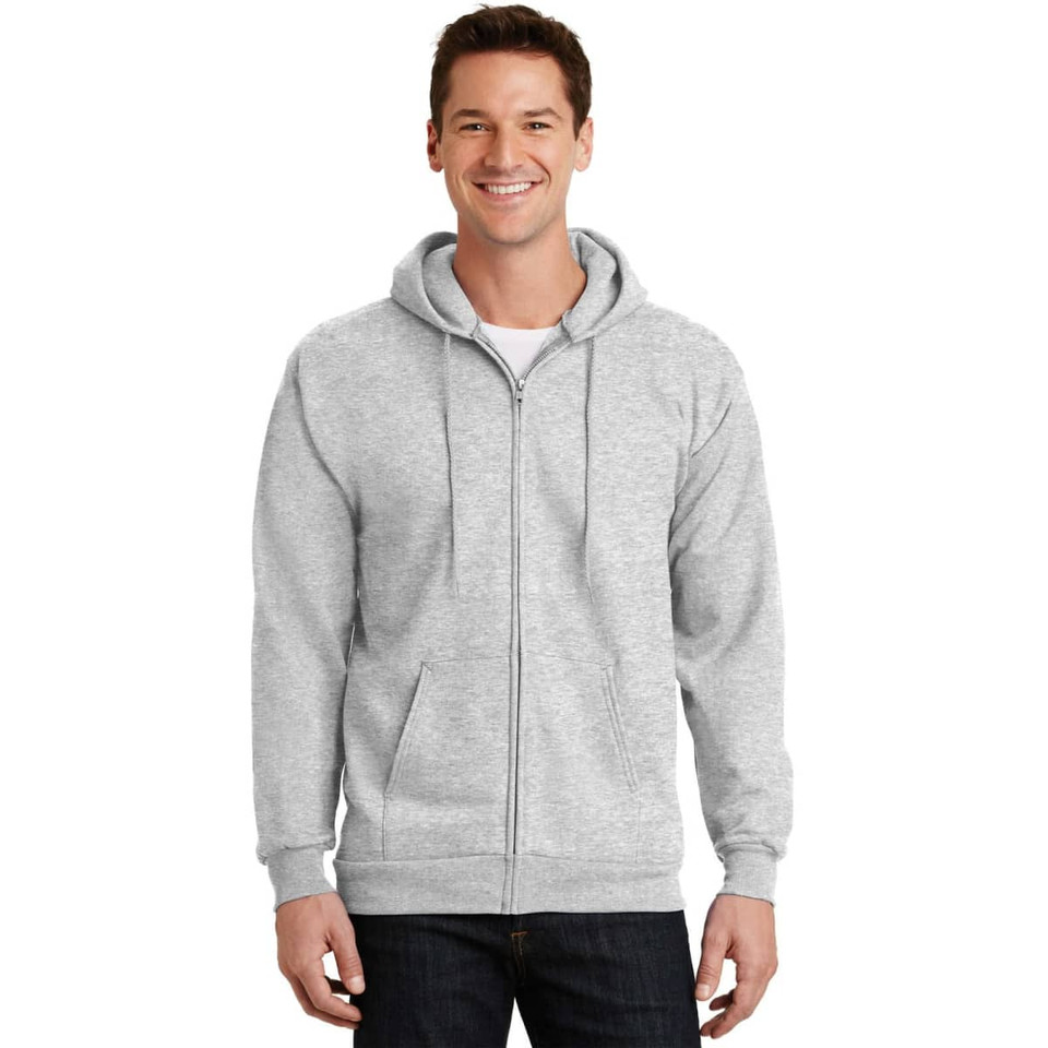 Port & Company -  Essential Fleece Full-Zip Hooded Sweatshirt