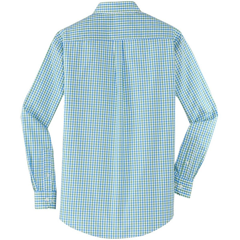 Port Authority Long Sleeve Gingham Easy Care Shirt