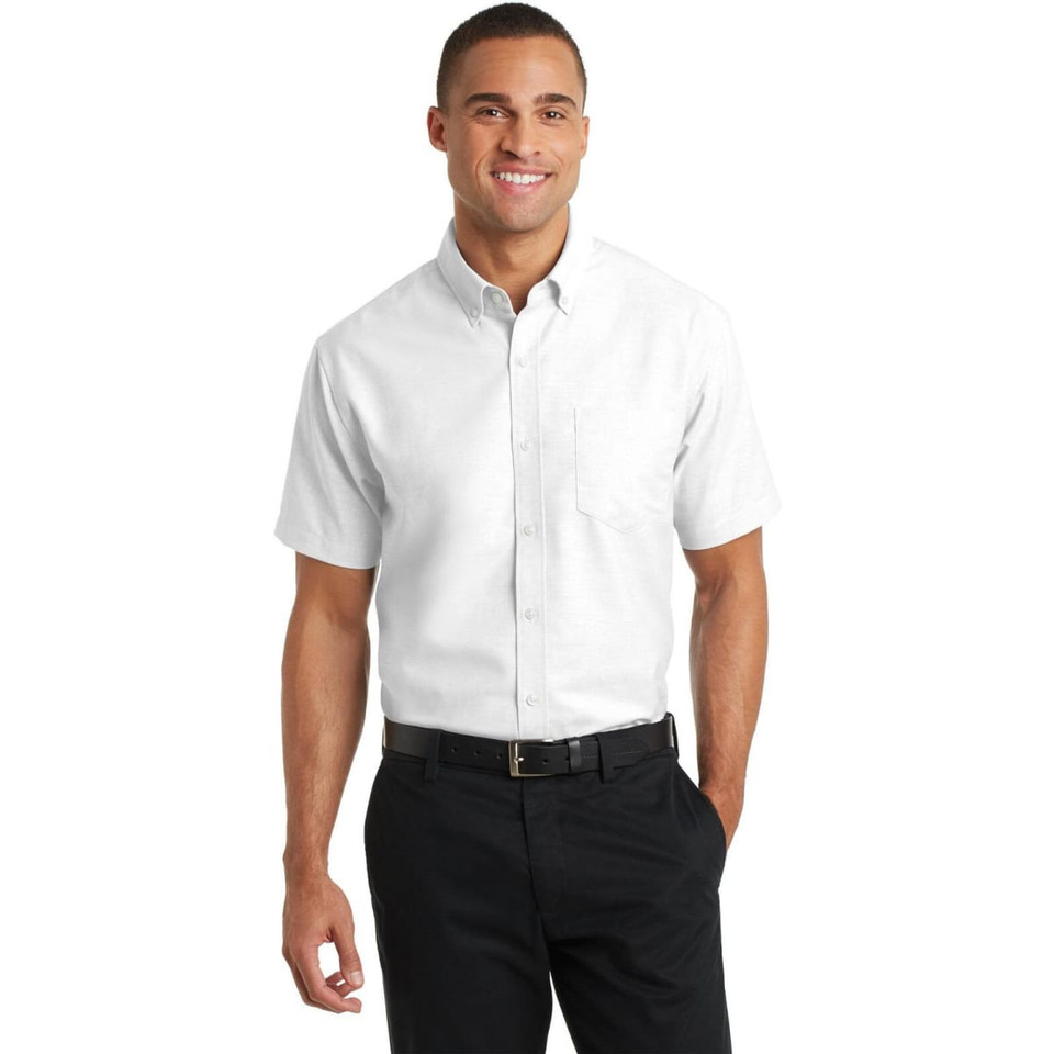 Port Authority Short Sleeve SuperPro Oxford Shirt