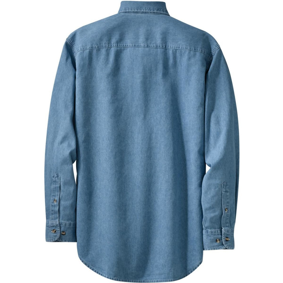 Port & Company - Long Sleeve Value Denim Shirt