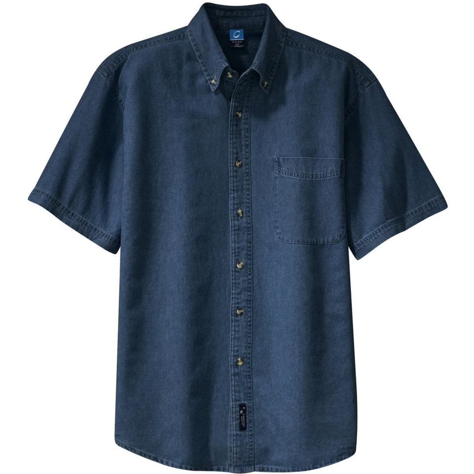 Port & Company - Short Sleeve Value Denim Shirt
