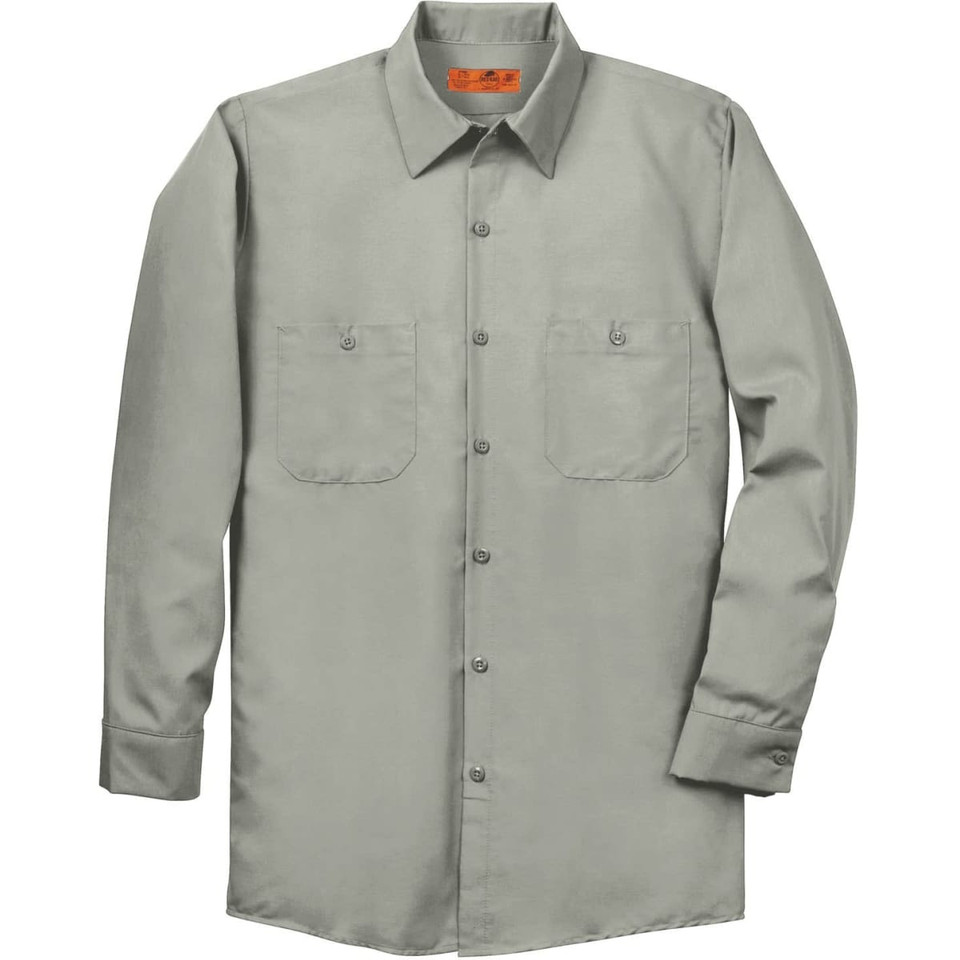 Red Kap - Long Sleeve Industrial Work Shirt