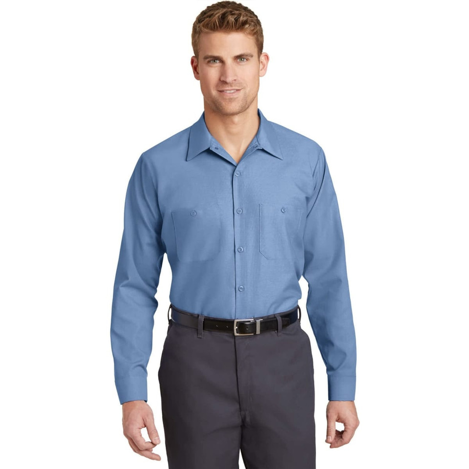 Red Kap - Long Sleeve Industrial Work Shirt