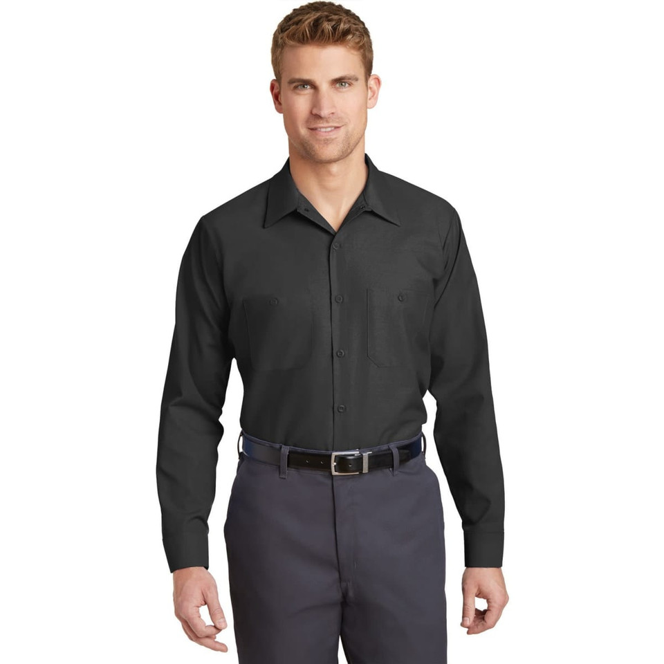 Red Kap - Long Sleeve Industrial Work Shirt