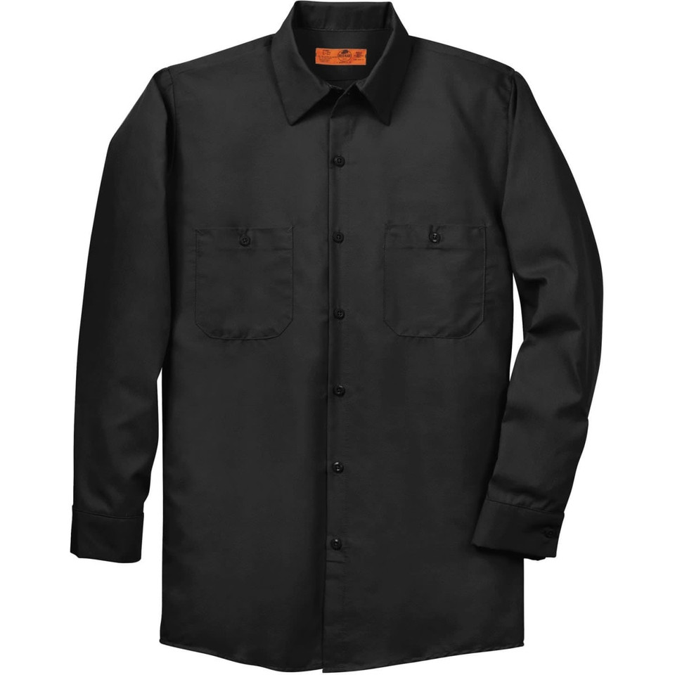 Red Kap - Long Sleeve Industrial Work Shirt