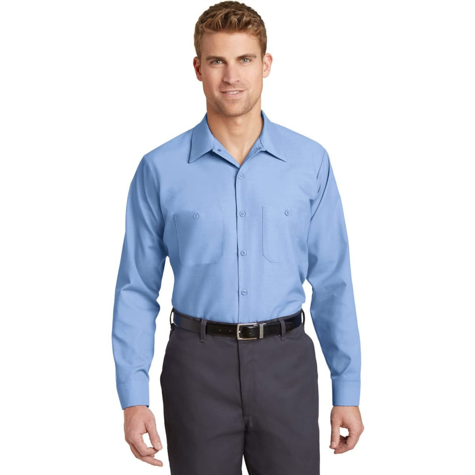 Red Kap - Long Sleeve Industrial Work Shirt
