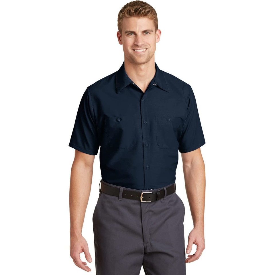 Red Kap - Short Sleeve Industrial Work Shirt