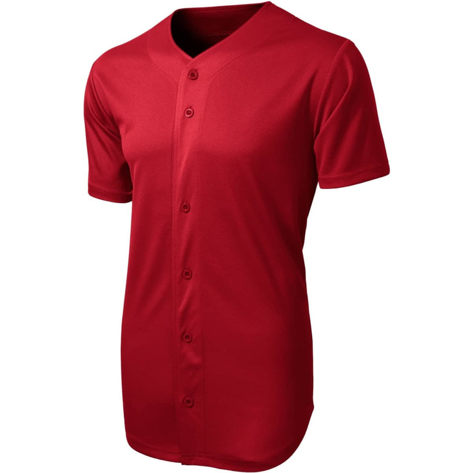 Sport-Tek PosiCharge Tough Mesh Full-Button Jersey