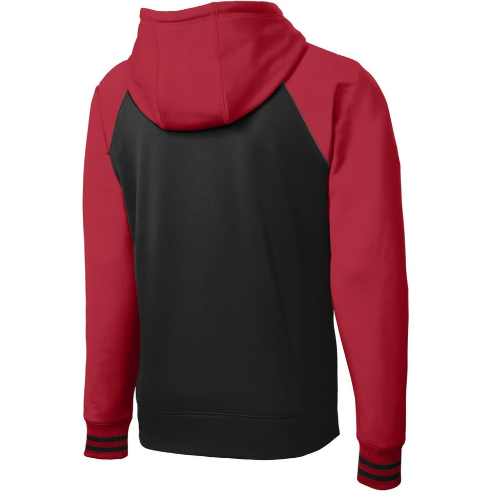Sport-Tek Sport-Wick Varsity Fleece Full-Zip Hooded Jacket