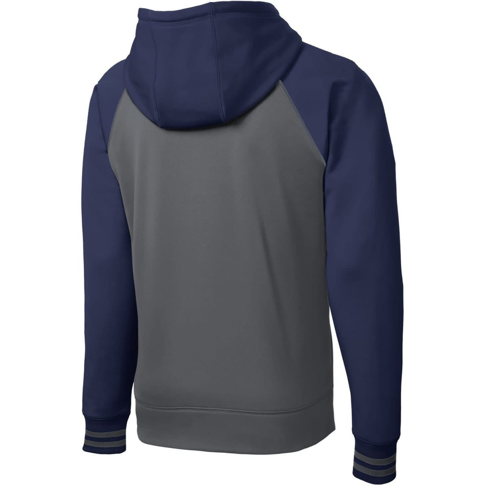 Sport-Tek Sport-Wick Varsity Fleece Full-Zip Hooded Jacket