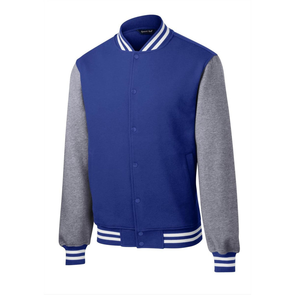 Sport-Tek Fleece Letterman Jacket