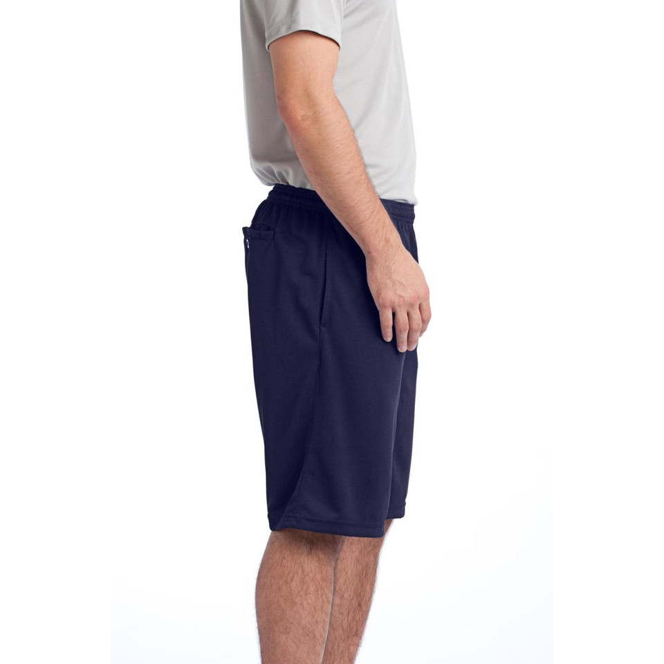 Sport-Tek PosiCharge Tough Mesh Pocket Short