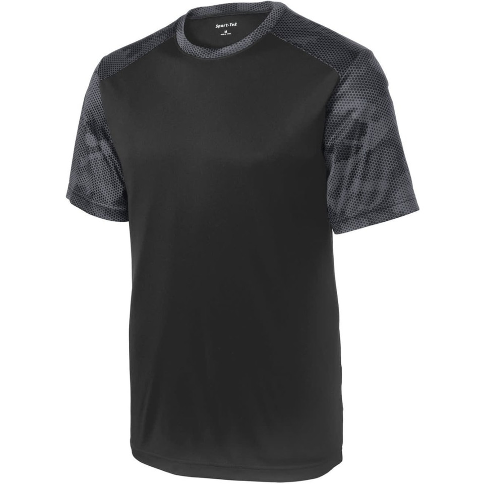 Sport-Tek CamoHex Colorblock Tee
