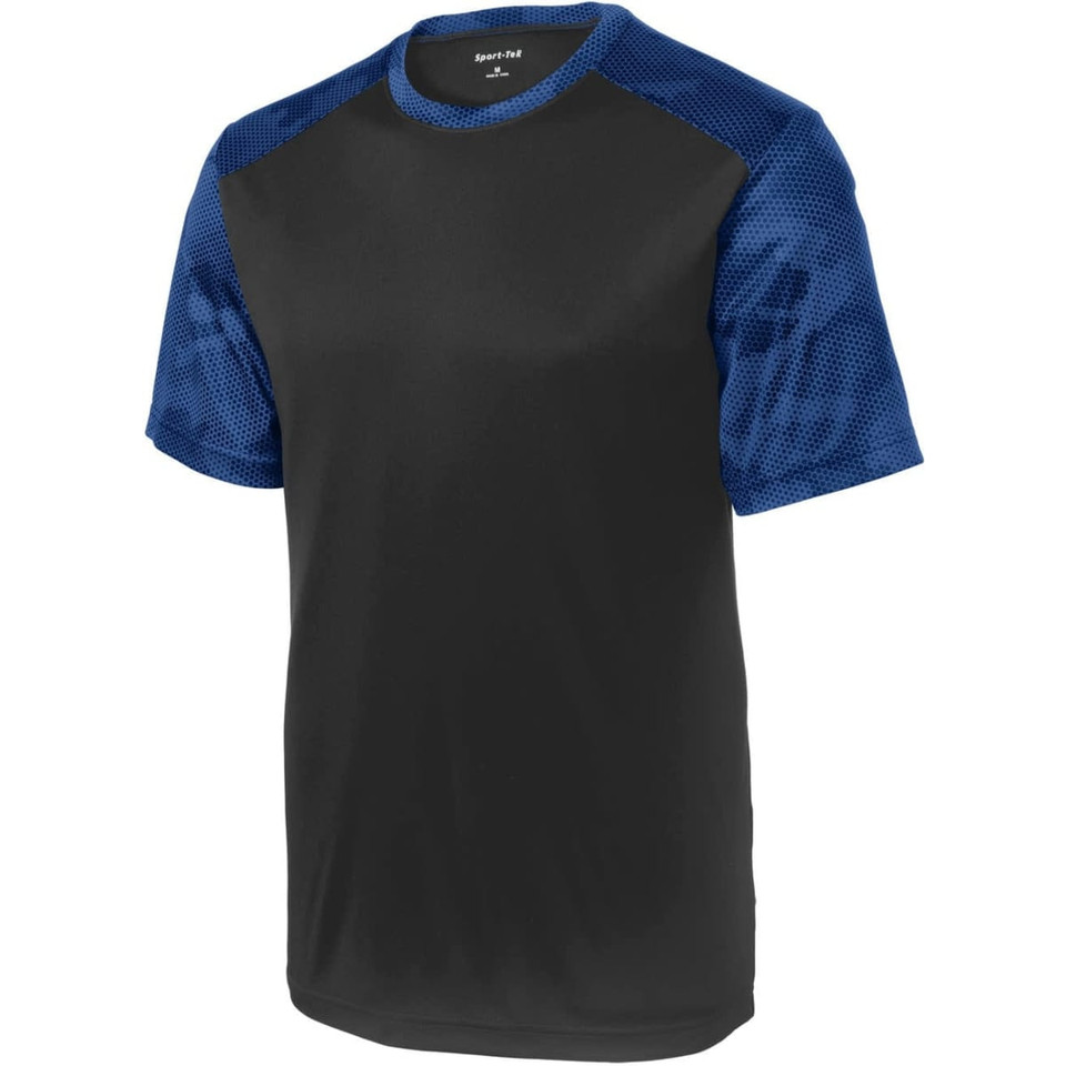 Sport-Tek CamoHex Colorblock Tee