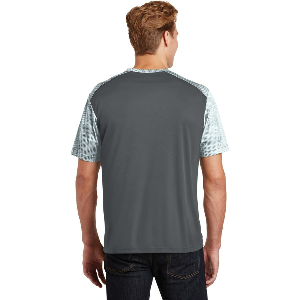 Sport-Tek CamoHex Colorblock Tee