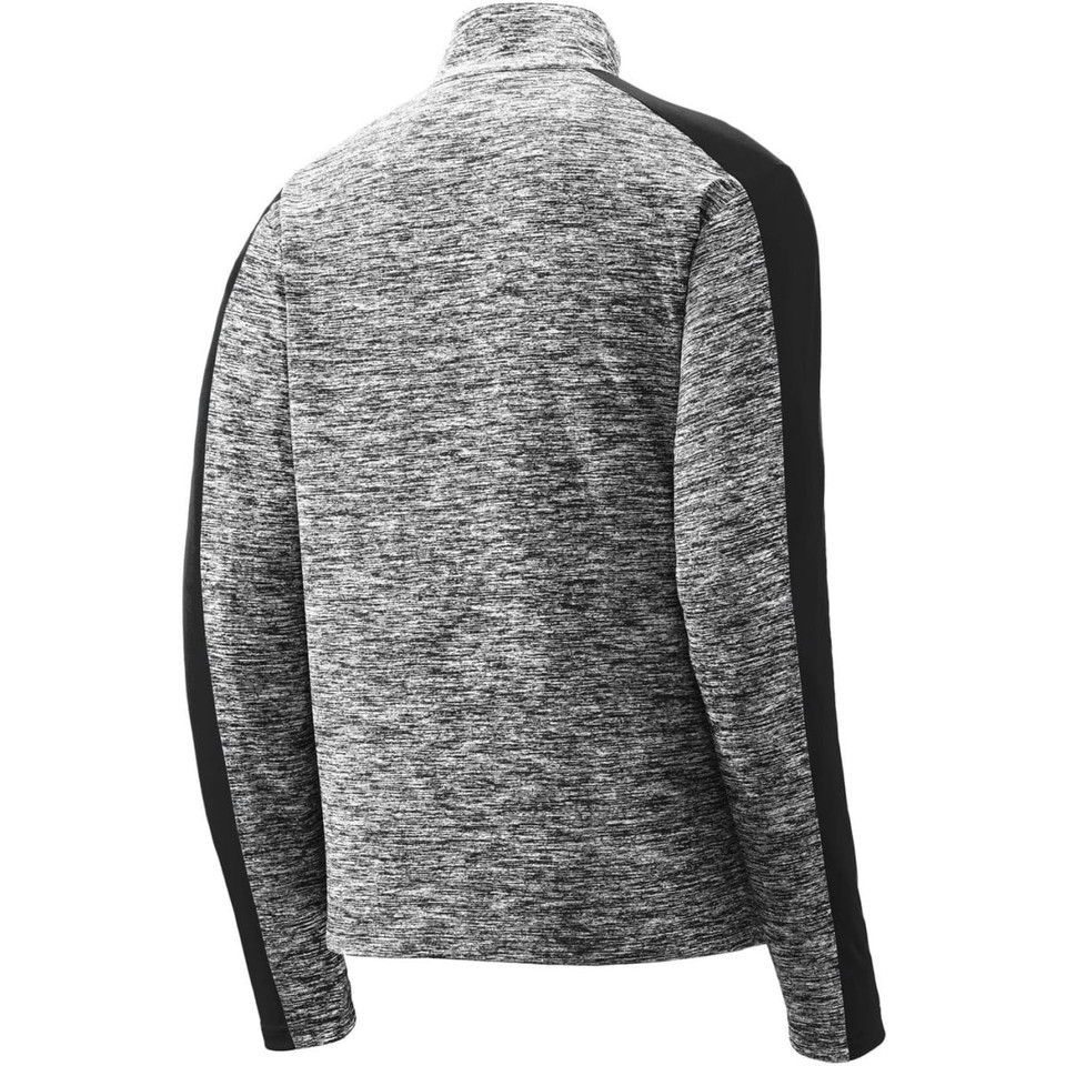 Sport-Tek PosiCharge Electric Heather Colorblock 1/4-Zip Pullover